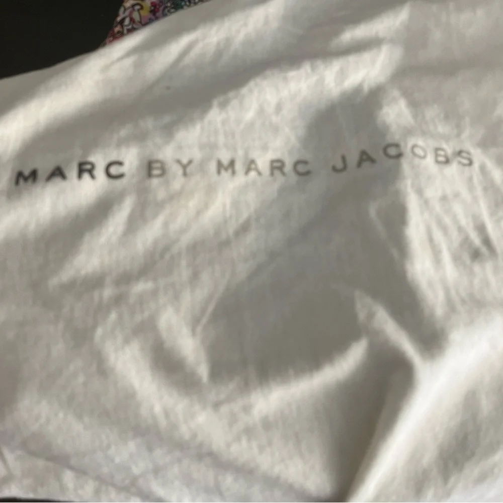 Marc Jacobs teal leather purse dust bag straps crossbody hobo hillier classic Q - Picture 3 of 9
